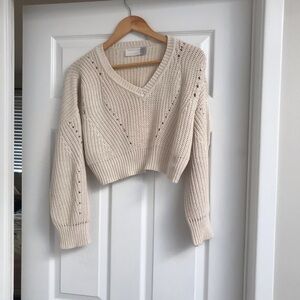 Seven Sisters Crop Top Sweater